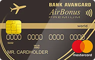 Карта «Airbonus Premium» от банка Авангард