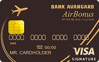 Карта «Airbonus Premium» от банка Авангард