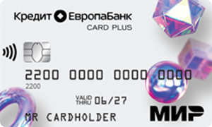 Карта «Card Plus» от Credit Europe Bank