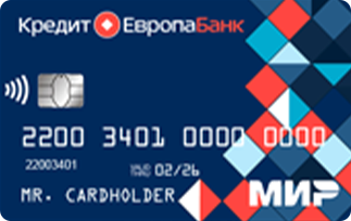 Карта «Моментальная Cash Card» от Credit Europe Bank